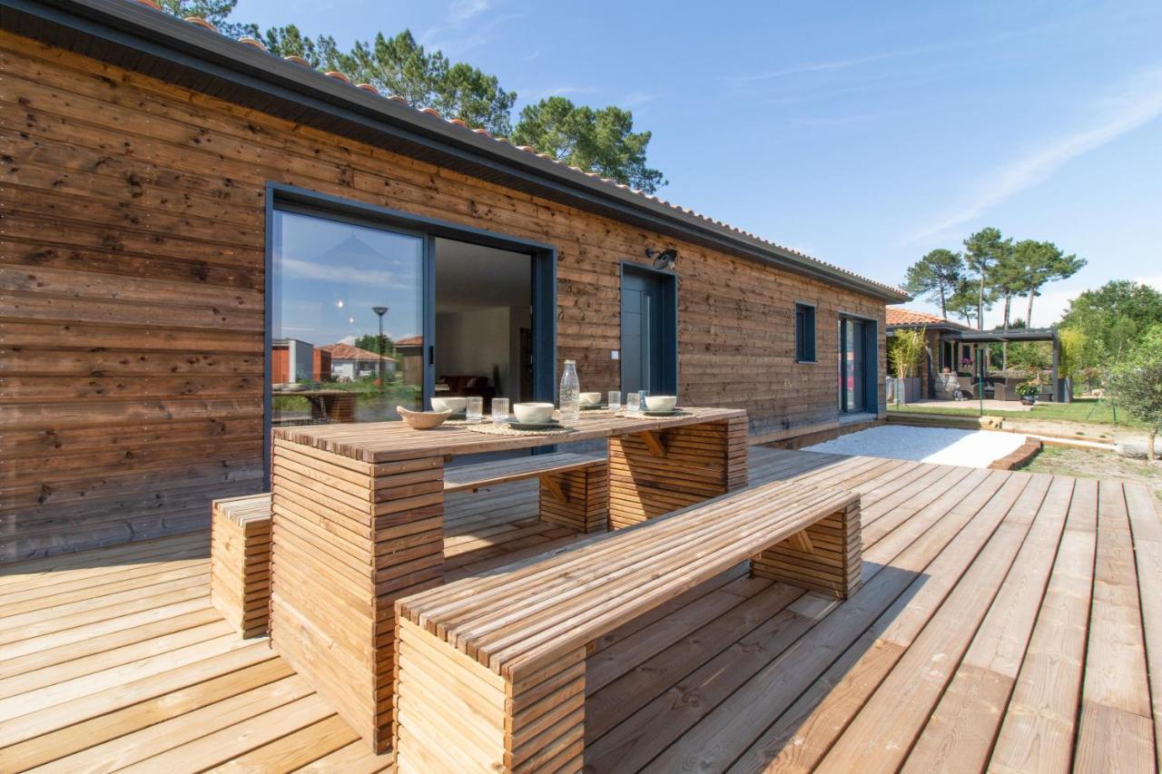 Maison Gemme A Landes Leon Bagian luar foto